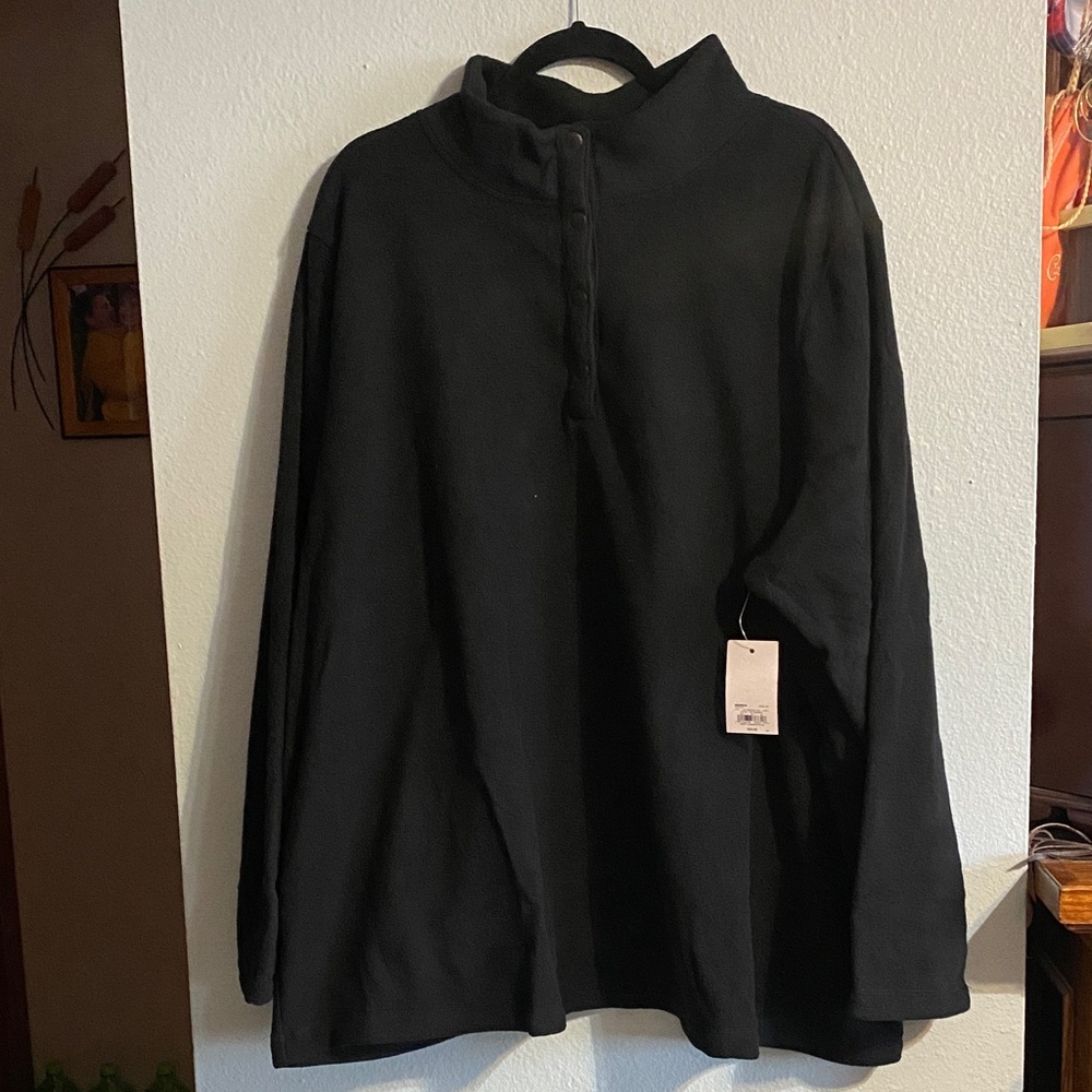 Croft & Barrow Black Women's Plus Pullover